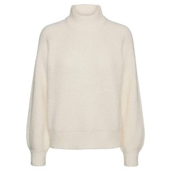 блуза,дамски,пуловери,дамски,плетени,дрехи,noisy,may,timmy,high,neck,sweater,white,(sugar,swizzle)