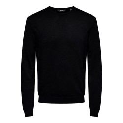 блуза,мъжки,пуловери,only,&,sons,wyler,life,sweater,black,(black)