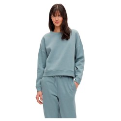 блуза,дамски,блузи,pieces,chilli,sweatshirt,trooper,(blue)