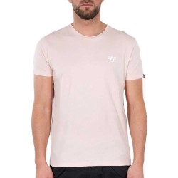 тениска,мъжки,тениски,alpha,industries,backprint,short,sleeve,t,shirt,pale,peach,(orange)
