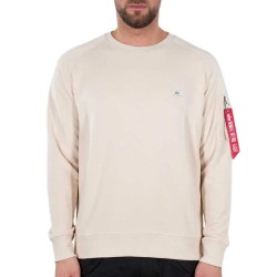 блуза,мъжки,пуловери,alpha,industries,x,fit,sweatshirt,white,(jet,stream,white)