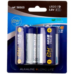 батерии,edm,ir20,alkaline,battery,2,units,silver,(silver)