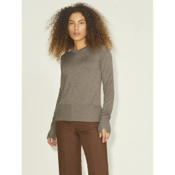 блуза,дамски,пуловери,дамски,плетени,дрехи,jack,&,jones,lara,soft,jjxx,sweater,brown,(brindle)