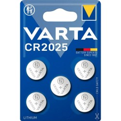 батерии,varta,cr2025,button,battery,5,units,silver,(silver)