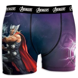 боксерки,мъжко,бельо,freegun,avengers,boxers,thor,(blue)