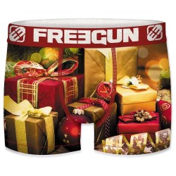 боксерки,мъжко,бельо,freegun,christmas,boxers,presents,(multicolor)