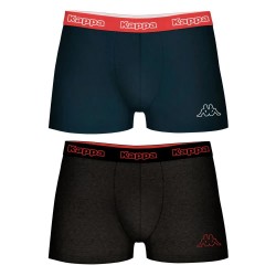 боксерки,мъжко,бельо,kappa,boxers,2,units,blue,grey,(multicolor)