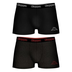 боксерки,мъжко,бельо,kappa,boxers,2,units,black,(grey,black)