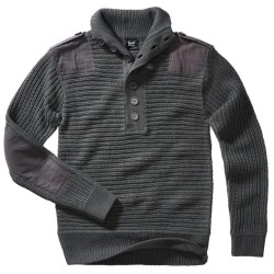 блуза,мъжки,пуловери,brandit,alpin,high,neck,sweater,anthracite,(grey)