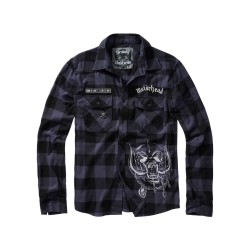 риза,с,дълъг,ръкав,мъжки,ризи,brandit,motörhead,long,sleeve,shirt,black,grey