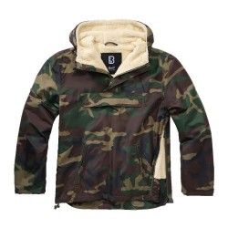 яке,мъжки,якета,brandit,sherpa,jacket,green,(woodland)