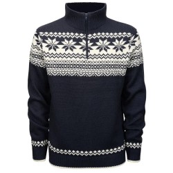 блуза,мъжки,пуловери,brandit,troyer,norweger,high,neck,sweater,navy,(blue)