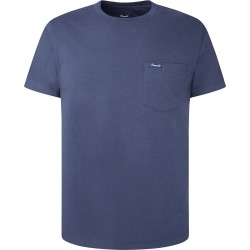 тениска,мъжки,тениски,façonnable,indemodable,t,shirt,marine,(blue)