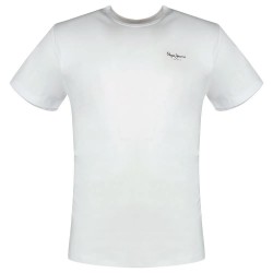 тениска,мъжки,тениски,pepe,jeans,original,basic,3n,short,sleeve,t,shirt,white