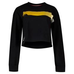 тениска,дамски,тениски,superdry,mountain,sport,graphic,crop,long,sleeve,t,shirt,black,(black)