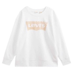 блуза,дамски,блузи,levi´s,®,plus,graphic,standard,sweatshirt,white,(crew,wavy,bw,fill,white)