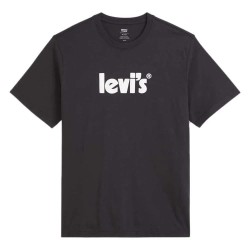 тениска,мъжки,тениски,levi´s,®,relaxed,fit,short,sleeve,t,shirt,poster,logo,caviar,(black)