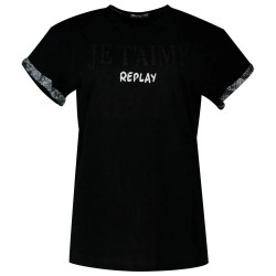 тениска,дамски,тениски,replay,w3625.000.22536p.098,t,shirt,black,(black)