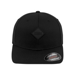 Шапка Urban classics Leatherpatch cap - Black шапка,всички,шапки,urban,classics,leatherpatch,cap,black
