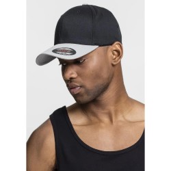 шапка,всички,шапки,flexfit,wooly,combed,2,tone,cap,black,(black,silver)