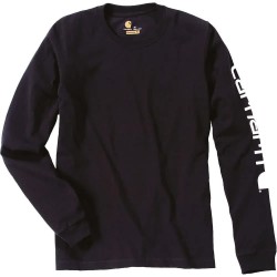 тениска,мъжки,тениски,carhartt,logo,long,sleeve,t,shirt,blue