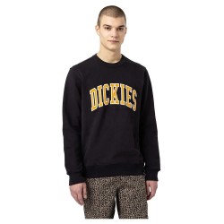 блуза,мъжки,пуловери,dickies,aitkin,sweatshirt,black,(black,yellow)