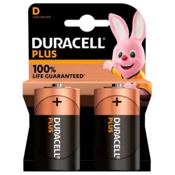 батерии,duracell,plus,power,d,lr20,alkaline,battery,2,units,black,(black,orange)