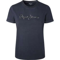 тениска,дамски,тениски,pepe,jeans,babette,t,shirt,black