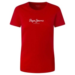 тениска,дамски,тениски,pepe,jeans,new,virginia,short,sleeve,t,shirt,red