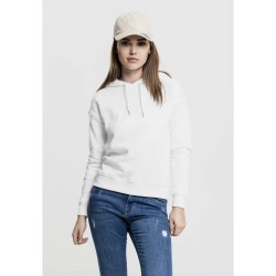 блуза,дамски,блузи,urban,classics,basic,ribbed,sweatshirt,white