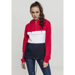 блуза,дамски,блузи,urban,classics,er,over,sweatshirt,red,flash,navy,white,(red)