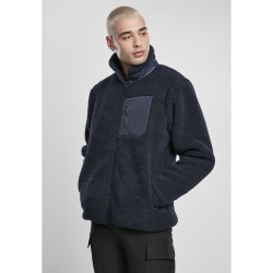 яке,мъжки,якета,urban,classics,jacket,sherpa,blue