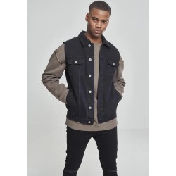 Яке Urban classics Denim jacket - Black яке,мъжки,якета,urban,classics,denim,jacket,black