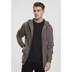 блуза,мъжки,пуловери,urban,classics,basic,zip,sweatshirt,green