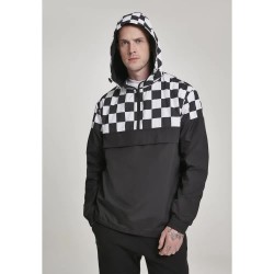 яке,мъжки,якета,urban,classics,block,pull,over,jacket,black,(black,white,black)
