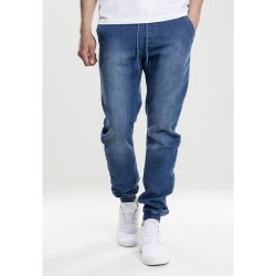 анцуг,мъжки,панталони,urban,classics,knitted,denim,jog,pants,blue