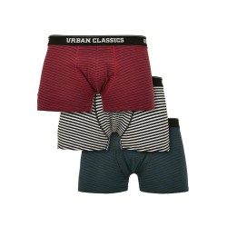 боксерки,мъжко,бельо,urban,classics,set,of,3,s,boxers,green,blue,bordeaux,blue,white,black,(green)