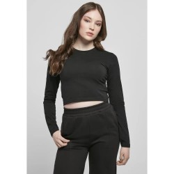 тениска,дамски,тениски,urban,classics,organic,long,sleeve,t,shirt,black,(black)