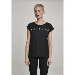 тениска,дамски,тениски,mc,clothes,friends,logo,short,sleeve,t,shirt,black