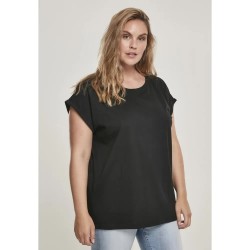 тениска,дамски,тениски,urban,classics,organic,extended,short,sleeve,t,shirt,black