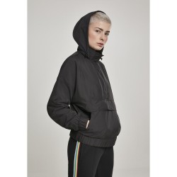 анорак,дамски,якета,и,палта,urban,classics,panel,parka,black