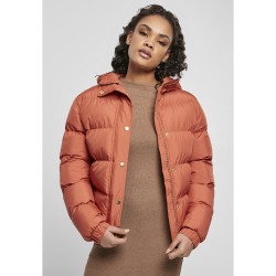 яке,дамски,якета,и,палта,urban,classics,jacket,hooded,puffer,red
