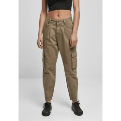 панталони,дамски,панталони,urban,classics,ballon,fit,twill,cargo,pants,green,khaki,(green)