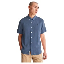 риза,с,къс,ръкав,мъжки,ризи,timberland,mill,river,short,sleeve,shirt,blue,(dark,denim)