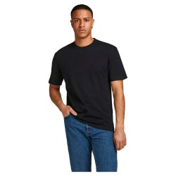 тениска,мъжки,тениски,jack,&,jones,relaxed,short,sleeve,t,shirt,black,relaxed,fit,(black)