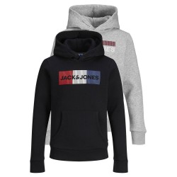 суичър,детски,блузи,jack,&,jones,corp,logo,hoodie,2,units,black
