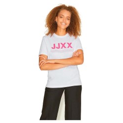 тениска,дамски,тениски,jack,&,jones,anna,regular,every,small,logo,jjxx,short,sleeve,t,shirt,bright,white,print,bright,rose,(white)