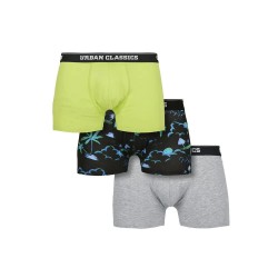 Боксерки Urban classics Gt boxers 3 units - Black (Black / Blue / Green / Gray) боксерки,мъжко,бельо,urban,classics,gt,boxers,3,units,black,(black,blue,green,gray)