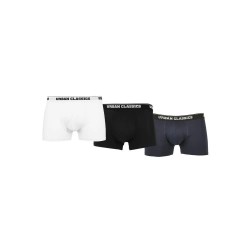 Боксерки Urban classics Organic Gt boxers 3 units - White (White / Navy / Black) боксерки,мъжко,бельо,urban,classics,organic,gt,boxers,3,units,white,(white,navy,black)