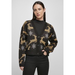 блуза,дамски,пуловери,дамски,плетени,дрехи,urban,classics,oversized,christmas,sweater,black